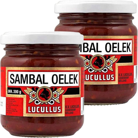 Lucullus Sambal Oelek Chili Paste 200g - Pack of 2